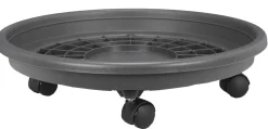 SOUCOUPE ROULETTES D.40CM GRIS