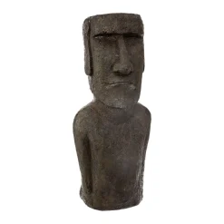 STATUE ILE PAQUES RESINE H.58CM