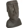 STATUE ILE PAQUES RESINE H.26CM