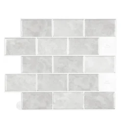 STICKER ADHESIF 30.5X25CM MURAL MARBRIS
