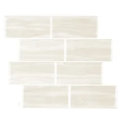 STICKER ADHESIF 30.5X25CM MURAL METRO BOIS