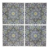 STICKER CARREAUX MOSAIQUE D.26X26CM X2 PIECES