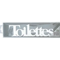 STICKER MIROIR PLAQUE 32X8CM
