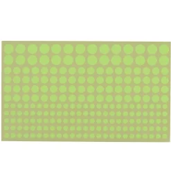 STICKER MURALE PHOSPHORESCENT ROND ET ETOILE