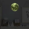 STICKER MURALE PHOSPHORESCENT LUNE 25CM