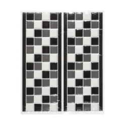 STICKER PETITS CARREAUX FRISE NOIR