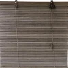 STORE ENROULEUR LATTES BAMBOU 60X180CM GRIS