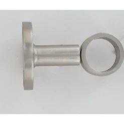 SUPPORT SIMPLE D28 65 MM X1 ARGENT MAT