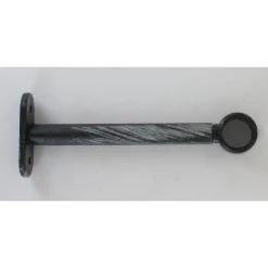 SUPPORT SIMPLE D20 150 MM X2 NOIR ARGENT