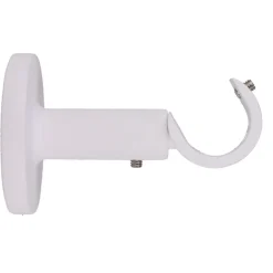 SUPPORT SIMPLE OUVERT D.20 60MM BLANC MAT