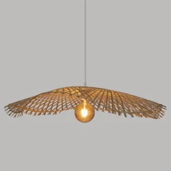 SUSPENSION BAMBOU TESS NATUREL D.75CM