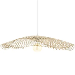 SUSPENSION BAMBOU TESS NATUREL D.75CM