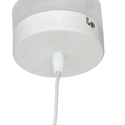 SUSPENSION CORDE FORME LUNE H.33CM