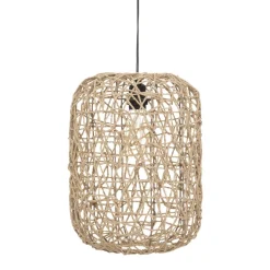 SUSPENSION CORDE RAAHE NATUREL D.28CM