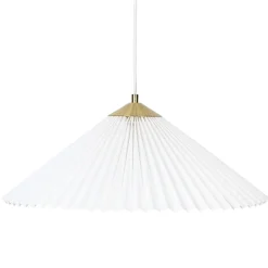 SUSPENSION JIL PLASTIQUE BLANC D.49CM