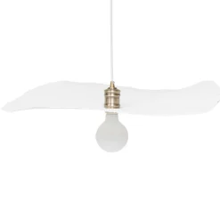SUSPENSION MACHE TEHANI BLANC D.57CM
