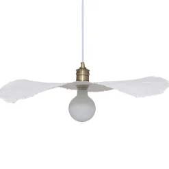 SUSPENSION MACHE TEHANI BLANC D.57CM