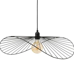 SUSPENSION METAL ADELIA NOIR D.58CM