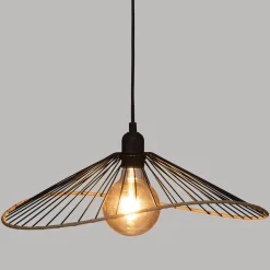 SUSPENSION METAL ALARA NOIR D.45CM