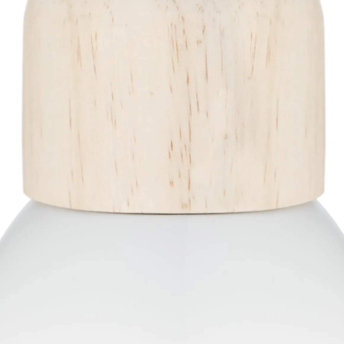 SUSPENSION METAL BLANC DESY H.19CM