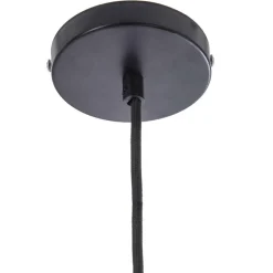 SUSPENSION METAL COTA NOIR D.24.5CM