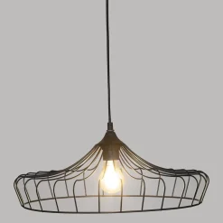 SUSPENSION METAL ERIN NOIR D.44CM
