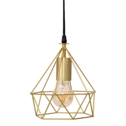 SUSPENSION METAL FILAIRE IDA DORE D.19CM