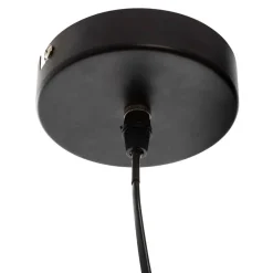 SUSPENSION METAL LOICA NOIR D.28.5CM