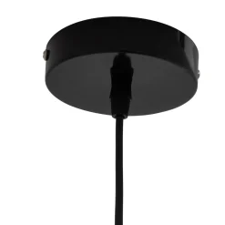 SUSPENSION METAL SAVIO NOIR D.27CM