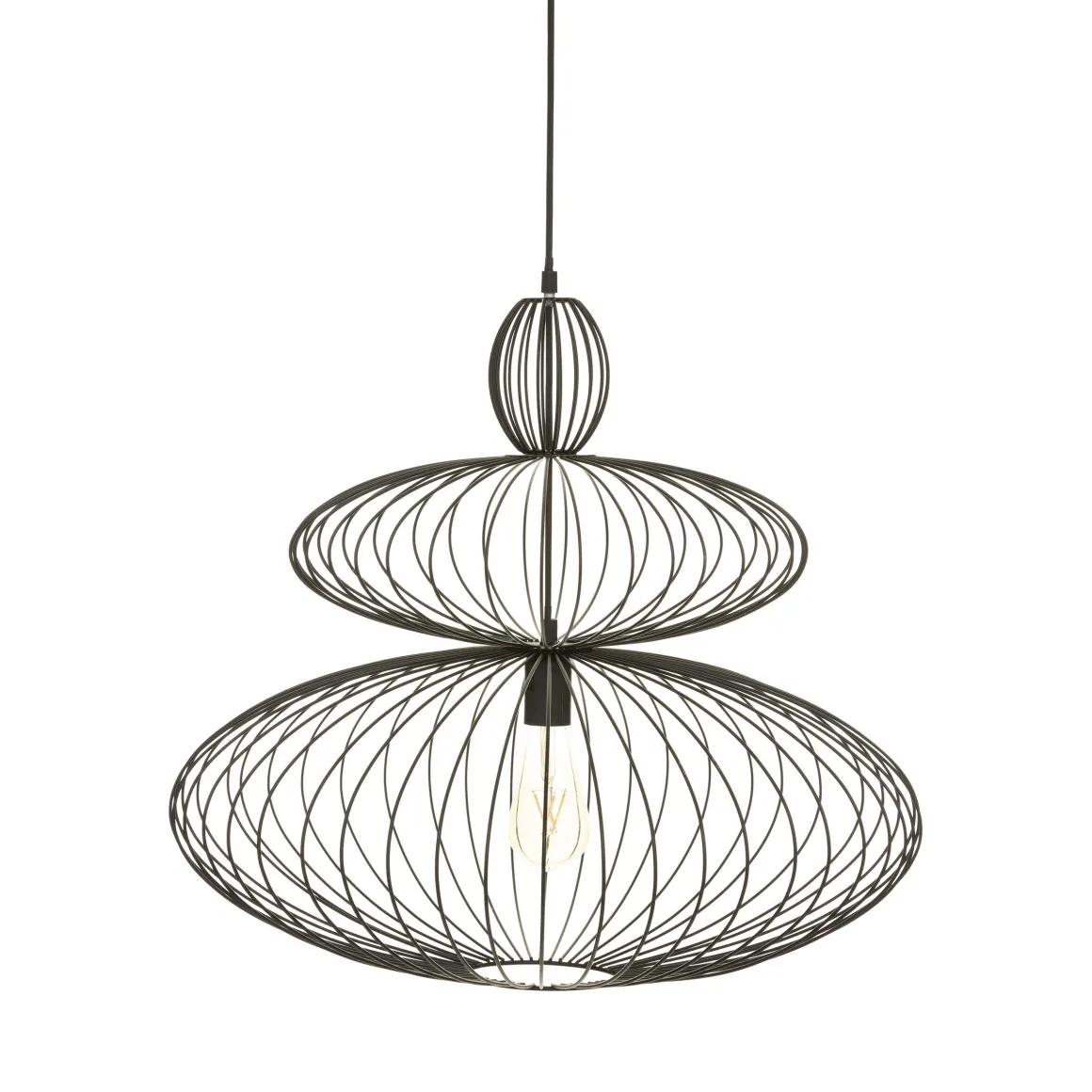 SUSPENSION METAL VEGA NOIR D.58CM