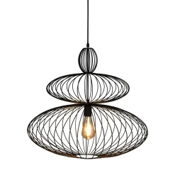SUSPENSION METAL VEGA NOIR D.58CM