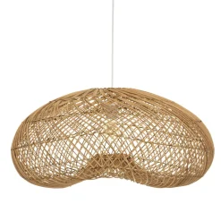 SUSPENSION ROTIN JENY NATUREL D.68CM