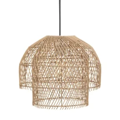 SUSPENSION ROTIN KERY NATUREL D.38CM