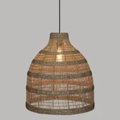 SUSPENSION ROTIN SEA VIEW NATUREL D.45CM