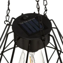 SUSPENSION SOLAIRE FLAVE METAL FILAIRE H.20.5CM