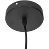 SUSPENSION VERRE STRIE KAT TRANSPARENT D.15CM