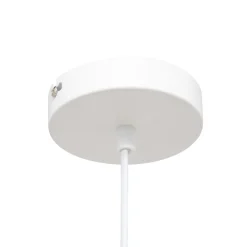 SUSPENSION VERRE TRAVIS BLANC D.25CM