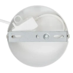 SUSPENSION VERRE TRAVIS BLANC D.25CM