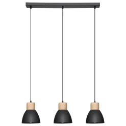 SUSPENSION X3 METAL DESY NOIR D.15CM