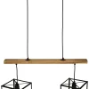 SUSPENSION X2 METAL EDENA NOIR L.70CM