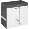 SUSPENSION X3 VERRE NIGHT DORE D.15CM