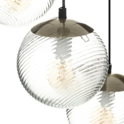 SUSPENSION X3 VERRE NIGHT DORE D.15CM