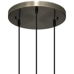 SUSPENSION X3 VERRE NIGHT DORE D.15CM