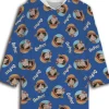 SWEAT PLAID BLEU ONE PIECE 7 A 14 ANS