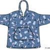 SWEAT PLAID STITCH BLEU 3 A 6 ANS
