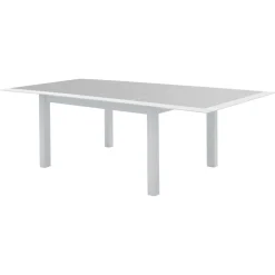 TABLE ALLURE EXTENSIBLE GRIS BLANC 10 PLACES