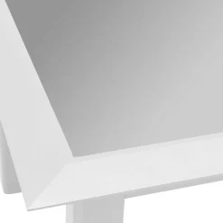 TABLE ALLURE EXTENSIBLE GRIS BLANC 10 PLACES