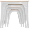 TABLE APPOINT TOROF NOIR D.48X48X46.5CM