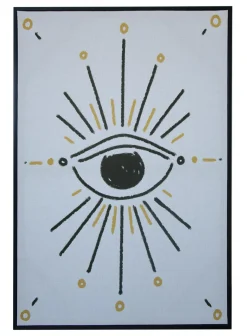 TABLEAU OEIL CADRE D.60X90CM