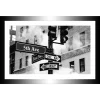 TABLEAU 30X20CM BAGUETTE NOIRE 5EME AVENUE